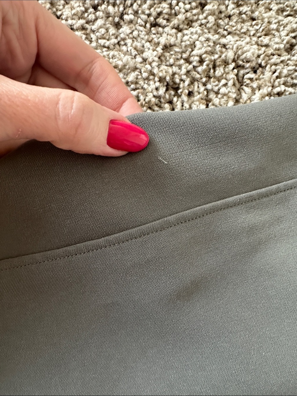 lululemon athletica Wide-Leg On the Fly wWoven Pants - Sage - Picture 10 of 12